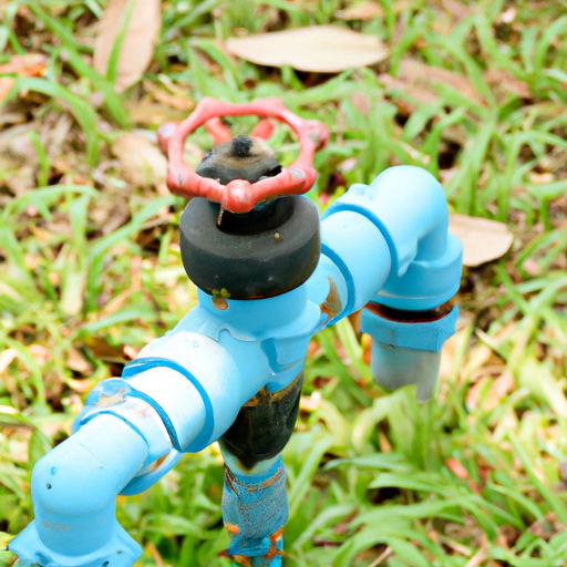 where is water valve for sprinkler system