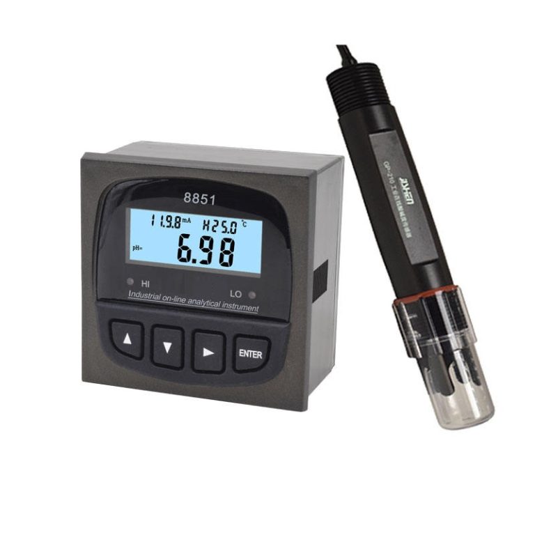 ph meter with probe